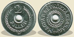 1985-ös 2 filléres - (1985 2 fillér)