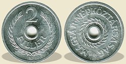 1986-os 2 filléres - (1986 2 fillér)
