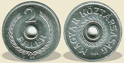 1990-es 2 fillér - (1990 2 fillér)