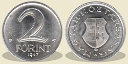 1947-es 2 forintos - (1947 2 forint)