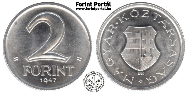 1947-es 2 forintos - (1947 2 forint)