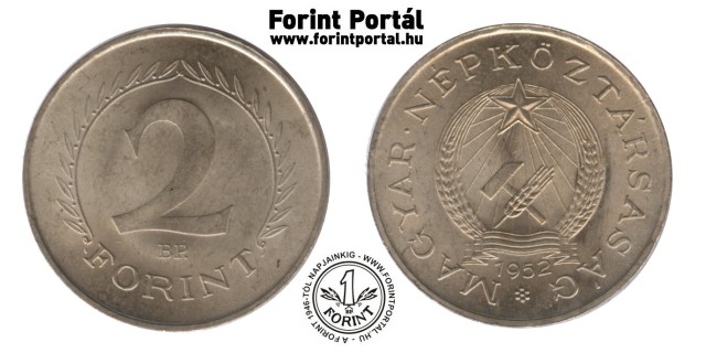 1952-es 2 forintos - (1952 2 forint)