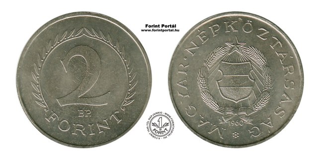 1960-as 2 forintos - (1960 2 forint)