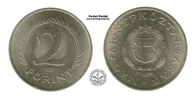 1965-s 2 forintos - (1965 2 forint)