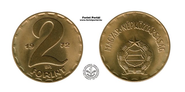 1972-es 2 forintos - (1972 2 forint)