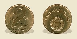 1974-es 2 forintos - (1974 2 forint)