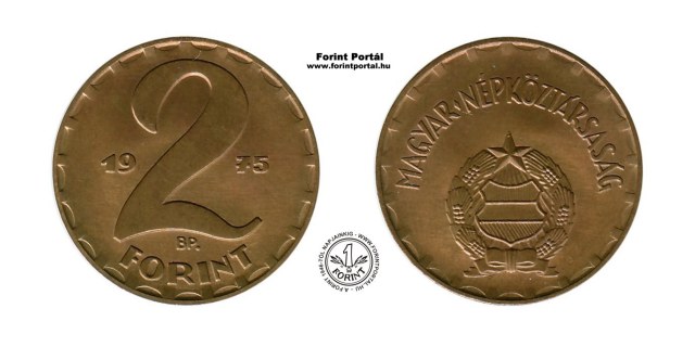 1975-s 2 forintos - (1975 2 forint)