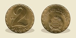 1982-es 2 forintos - (1982 2 forint)