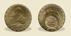 1986-os 2 forintos - (1986 2 forint)