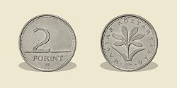 1996-os 2 forintos - (1996 2 forint)