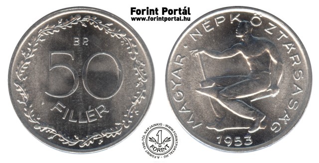 1953-as 50 fillres - (1953 50 fillr)