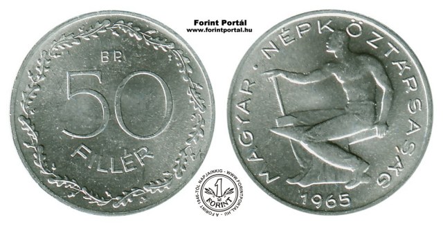 1965-s 50 fillres - (1965 50 fillr)