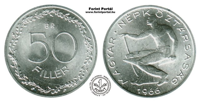 1966-os 50 fillres - (1966 50 fillr)