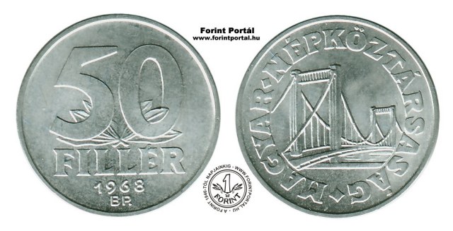 1968-as 50 fillres - (1968 50 fillr)