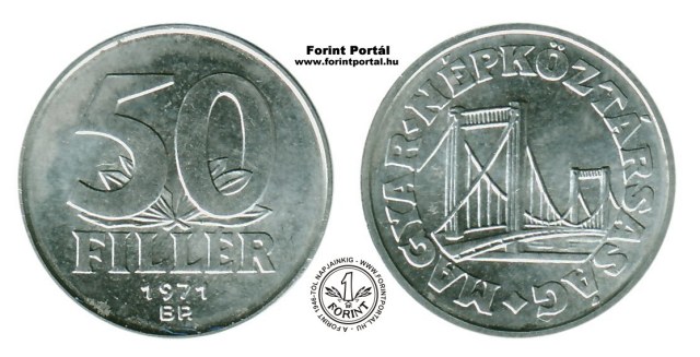 1971-es 50 fillres - (1971 50 fillr)