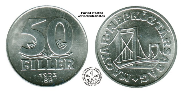 1973-as 50 fillres - (1973 50 fillr)