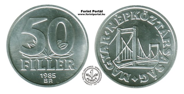 1985-s 50 fillres - (1985 50 fillr)