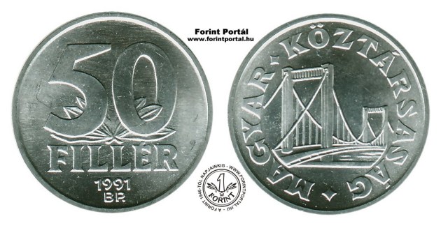 1991-es 50 fillres - (1991 50 fillr)