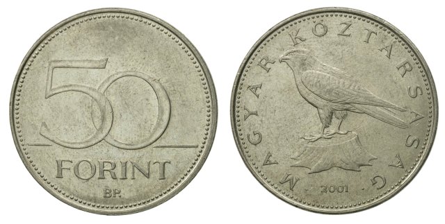 2001-es 50 forintos - (2001 50 forint)