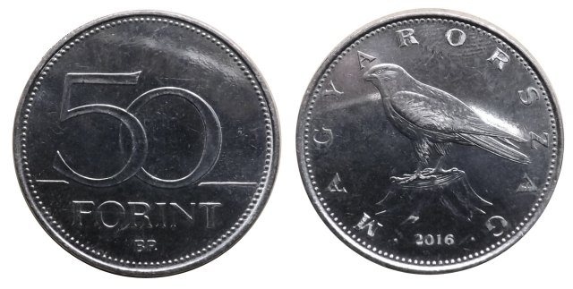 2016-os 50 forintos - (2016 50 forint)