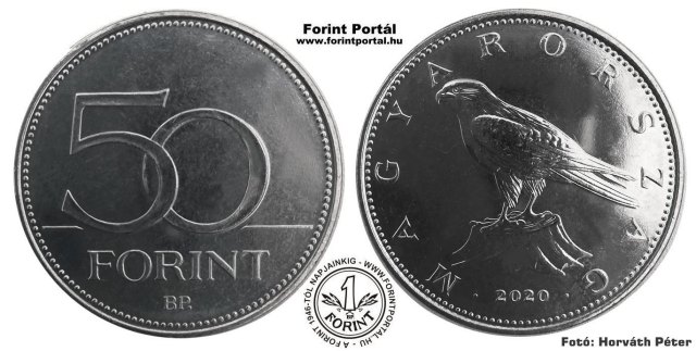 2020-as 50 forintos - (2020 50 forint)