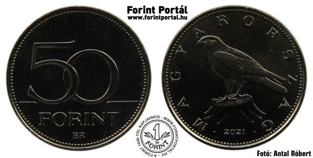 2021-es 50 forintos - (2021 50 forint)