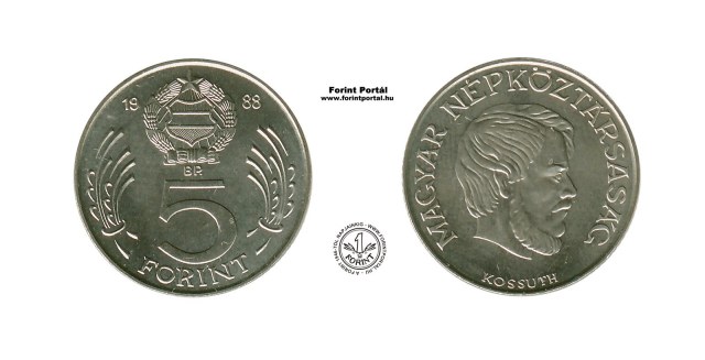 1988-as 5 forintos - (1988 5 forint)
