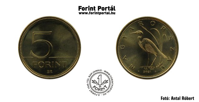 2021-es 5 forintos - (2021 5 forint)