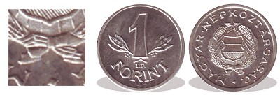 13mm-es mini érme ezüst.