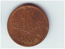 1967-es réz 1 forintos