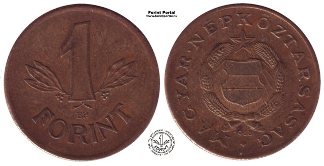 1968-as rz 1 forintos