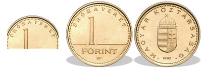 1992-es 1 forint prbaveret BU