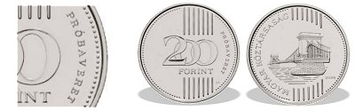 2009-es 200 forint ezüst próbaveret