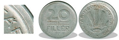 1964-es 20 fillr flrevert veret