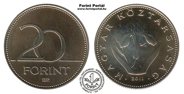 2011-es 20 forintos - (2011 20 forint)