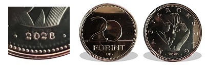 2026-os 20 forint BU (extra verdef�nyes)