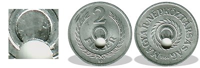 1954-es 2 fillr flrelyukasztott