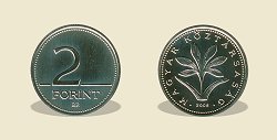 2008-as 2 forintos BU - (2008 2 forint)