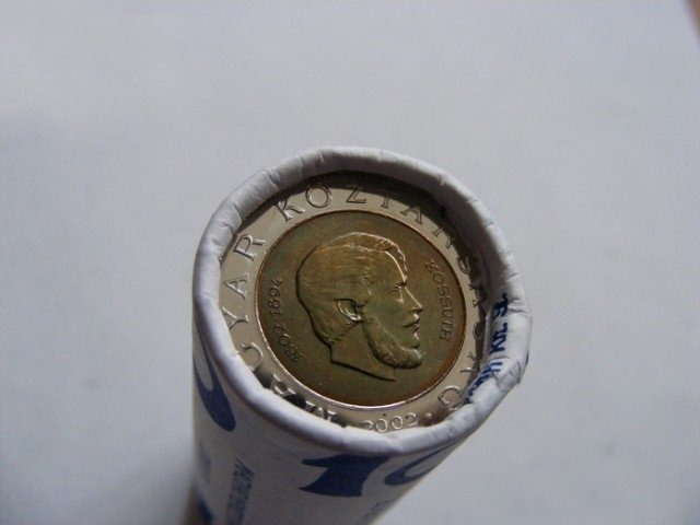 2002-es Bi-metl 100 forintos rolni - (2002 100 forintos rolni)