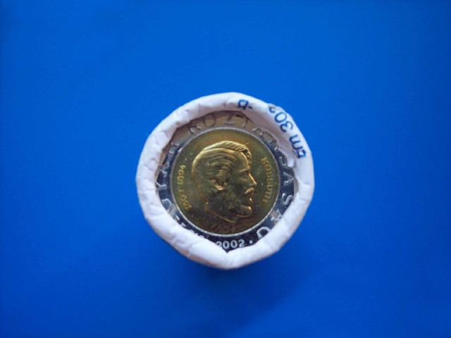 2002-es Bi-metl 100 forintos rolni - (2002 100 forintos rolni)