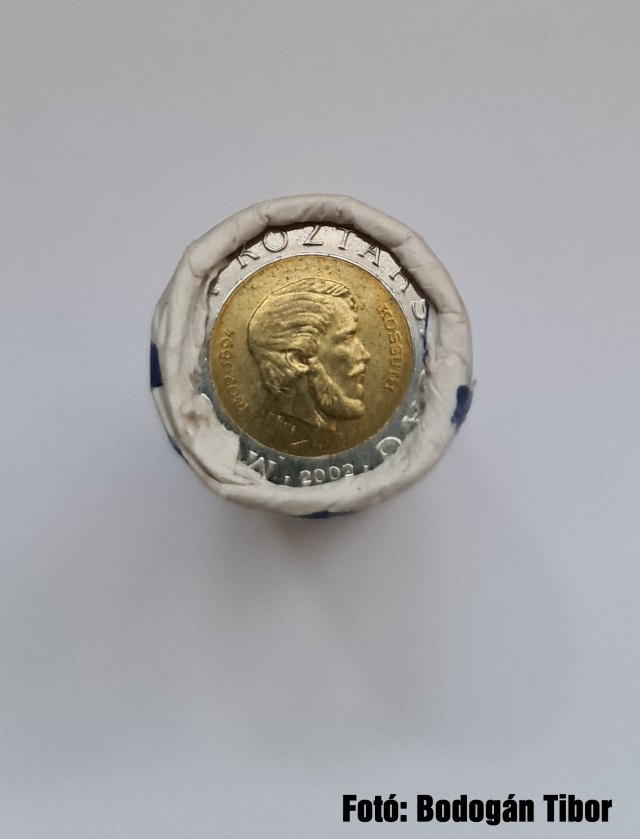 2002-es Bi-metl 100 forintos rolni - (2002 100 forintos rolni)