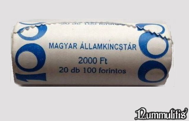 2002-es Bi-metl 100 forintos rolni - (2002 100 forintos rolni)