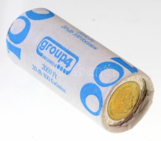 2002-es Bi-metl 100 forintos rolni - (2002 100 forintos rolni)