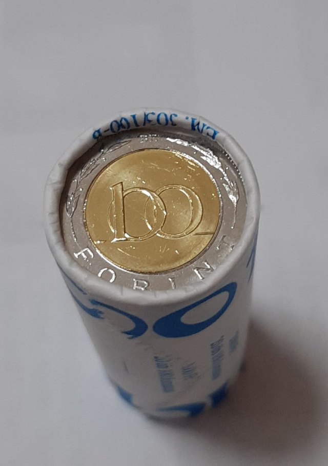 2018-as Bi-metl 100 forintos rolni - (2018 100 forintos rolni)