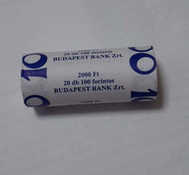 2019-es Bi-metl 100 forintos rolni - (2019 100 forintos rolni)