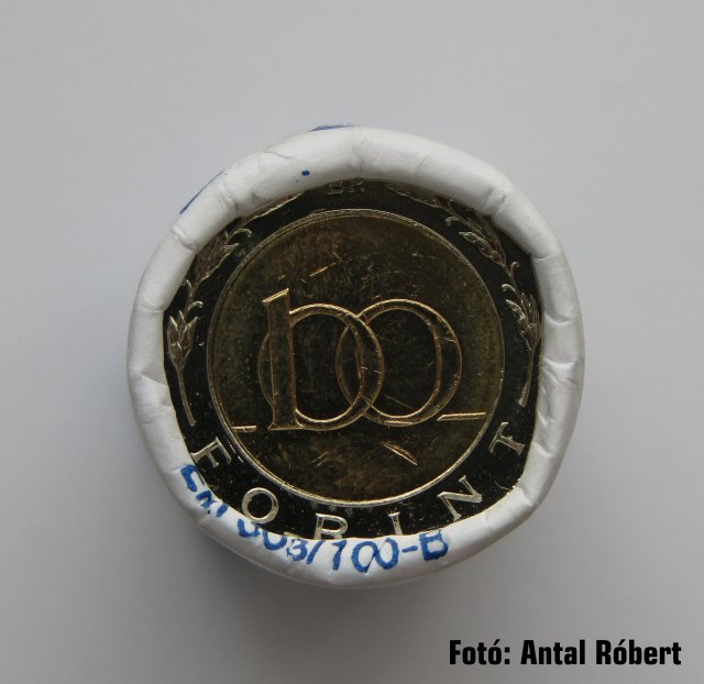 2019-es Bi-metl 100 forintos rolni - (2019 100 forintos rolni)