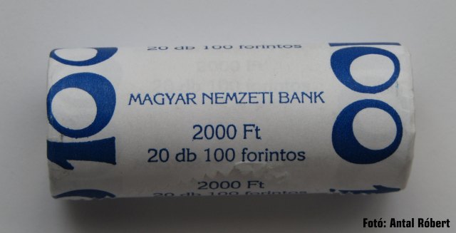 2019-es Bi-metl 100 forintos rolni - (2019 100 forintos rolni)
