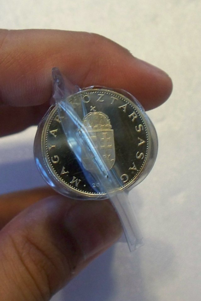 2005-s 10 forintos PROOF rolni - (2005 10 forintos rolni)
