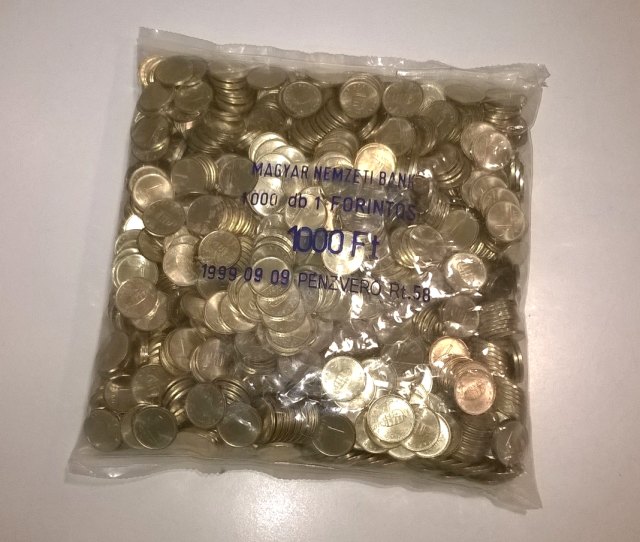 1999-es 1 forintos zsk - (1999 1 forintos zacsk)