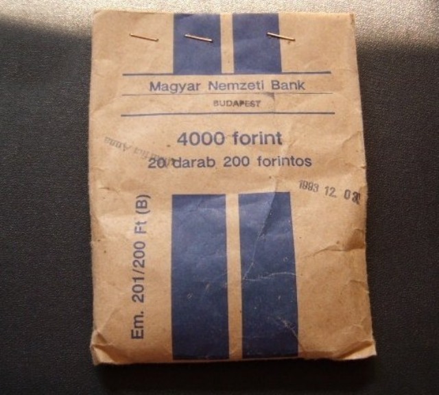 1993-as 200 forintos paprtasak - (1993 200 forintos paprzacsk)